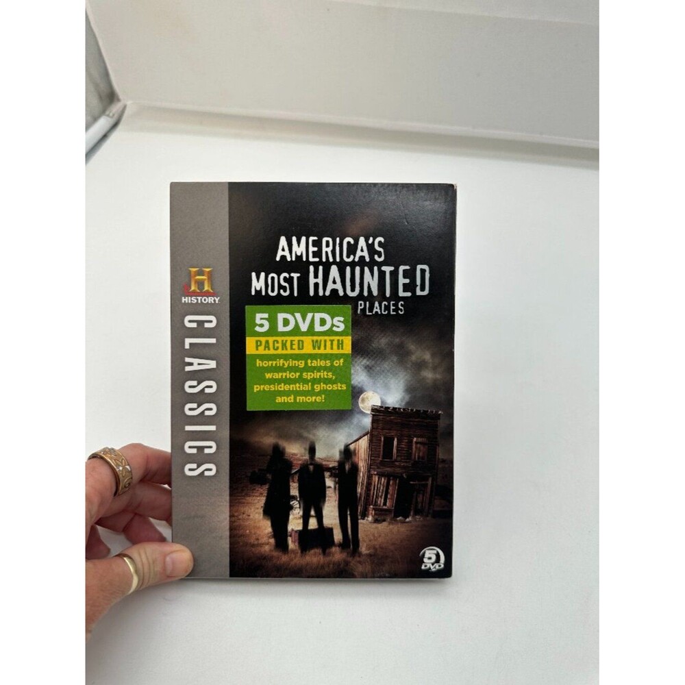 NWT New History Classics America's Most Haunted Places 5 DVDs Movies Case Sealed